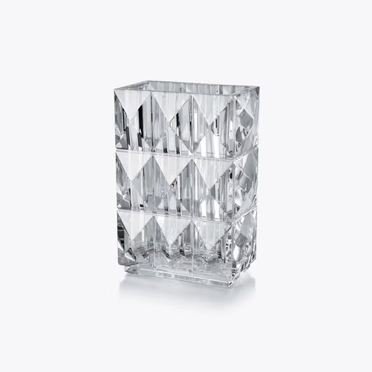 Louxor Rectangular Vase - Clear