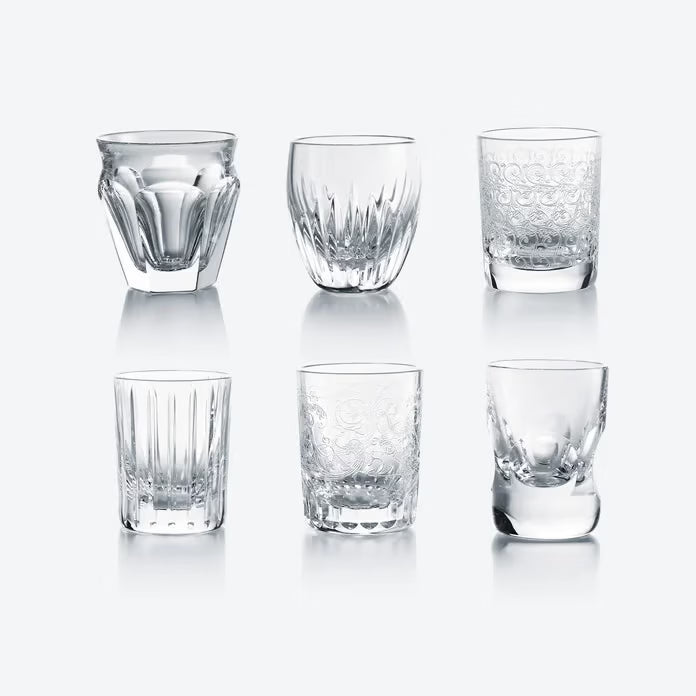 Baccarat Everyday Les Minis Shot Glasses Set of 6