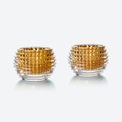 Baccarat Eye Votive, Set of 2, Gold
