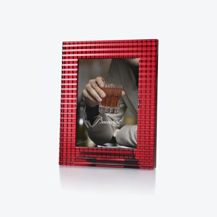 Baccarat Eye Photo Frame Red