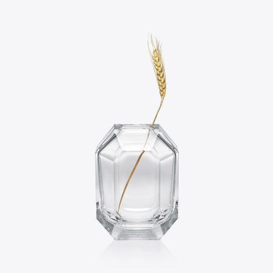 Baccarat Octogone Bud Vase Clear
