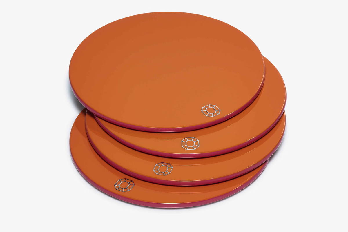 Baccarat Octogone Coasters, Set of 4