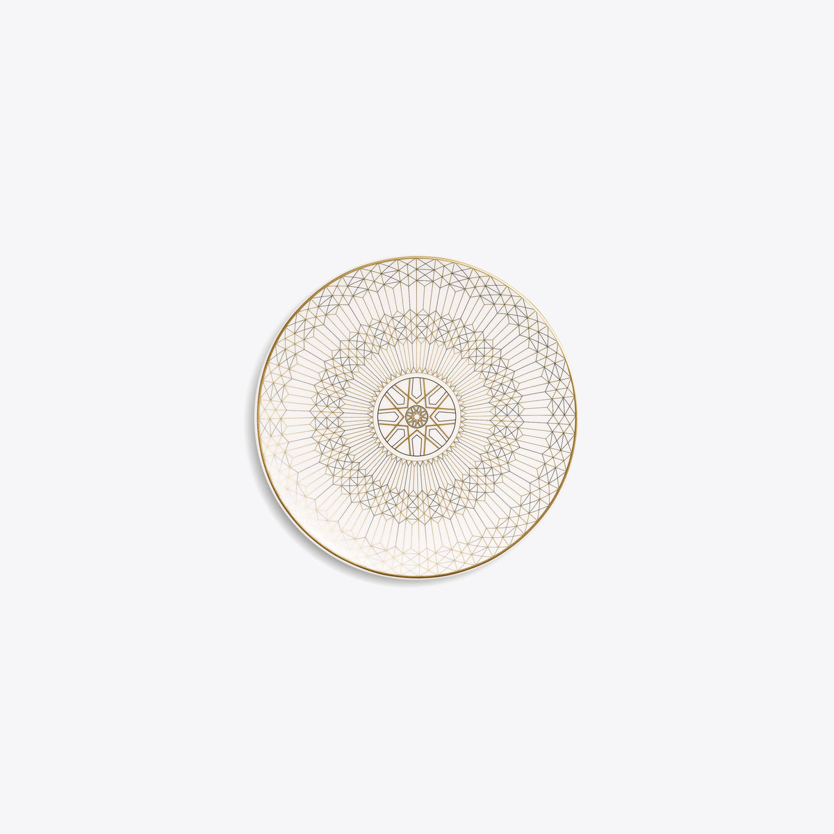 Baccarat Arcadia Bread Plate, Gold