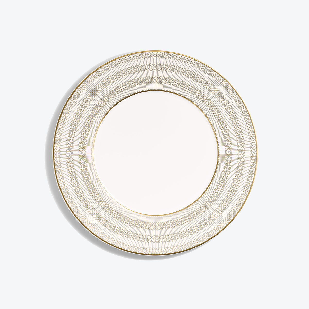 Baccarat Arcadia Dinner Plate S/2, Gold