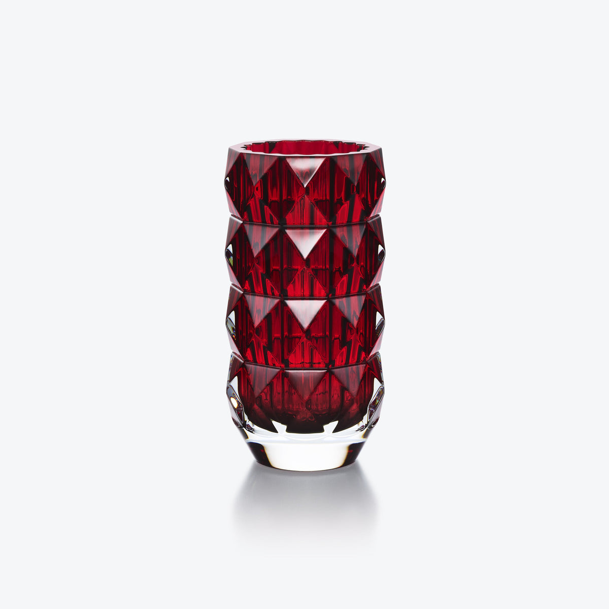 Baccarat Louxor Small Vase, Red