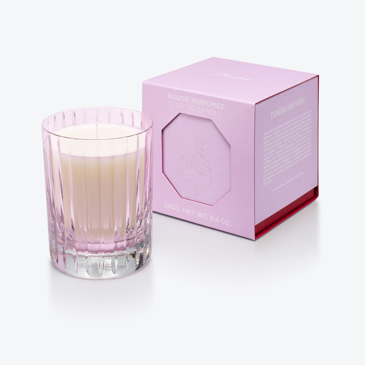 Baccarat Four Elements Candle, Tender Heather