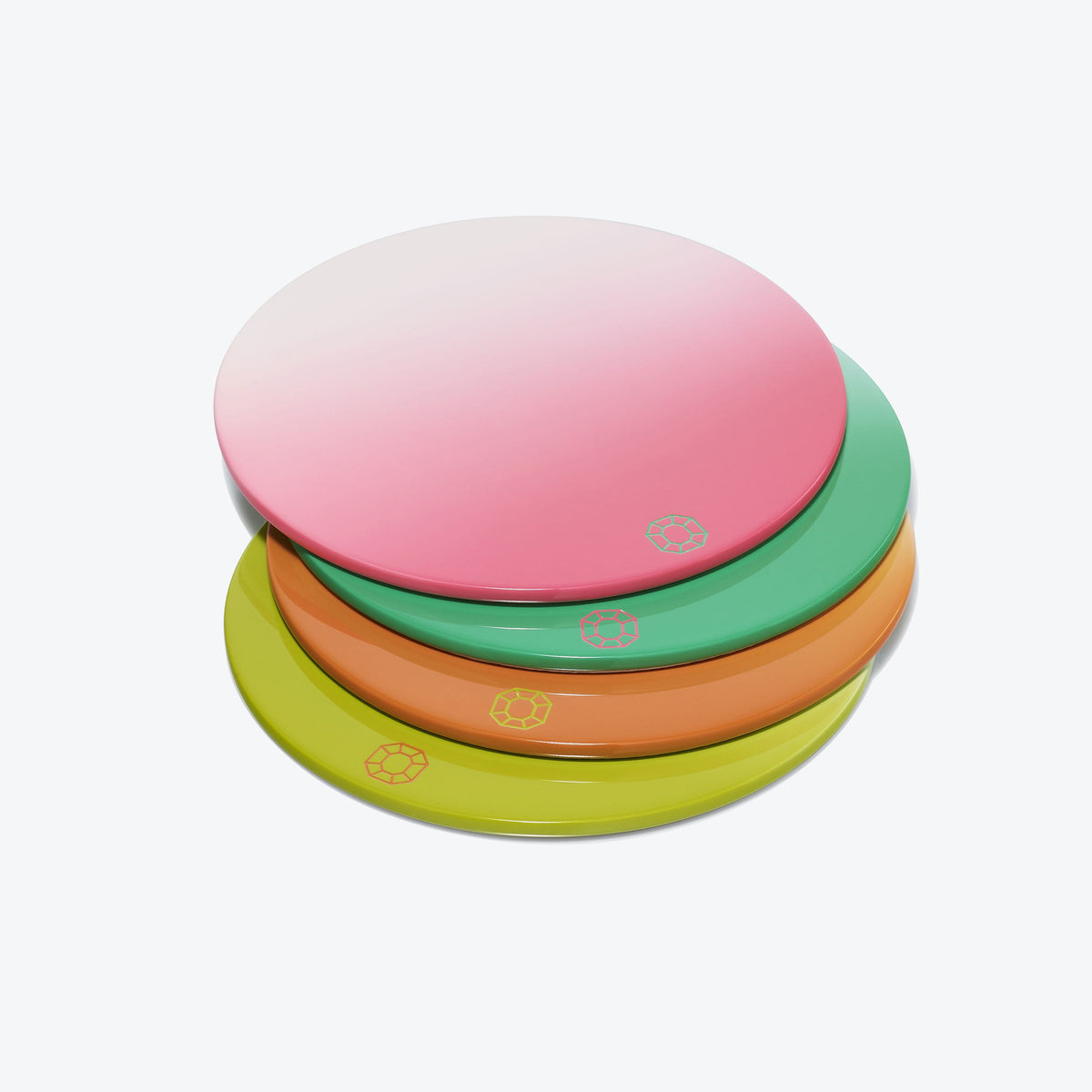 Baccarat Octogone Coasters, Set of 4