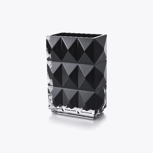 Louxor Rectangular Vase - Black