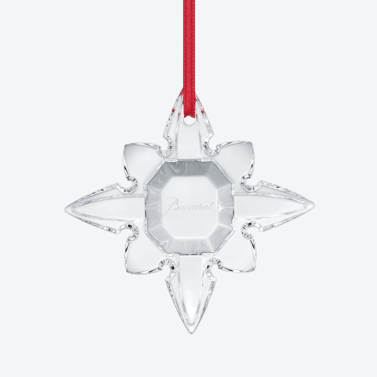 Baccarat 2026 Octogone Ornament, Clear
