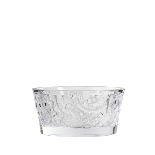 Lalique Merles et Raisins Bowl Clear
