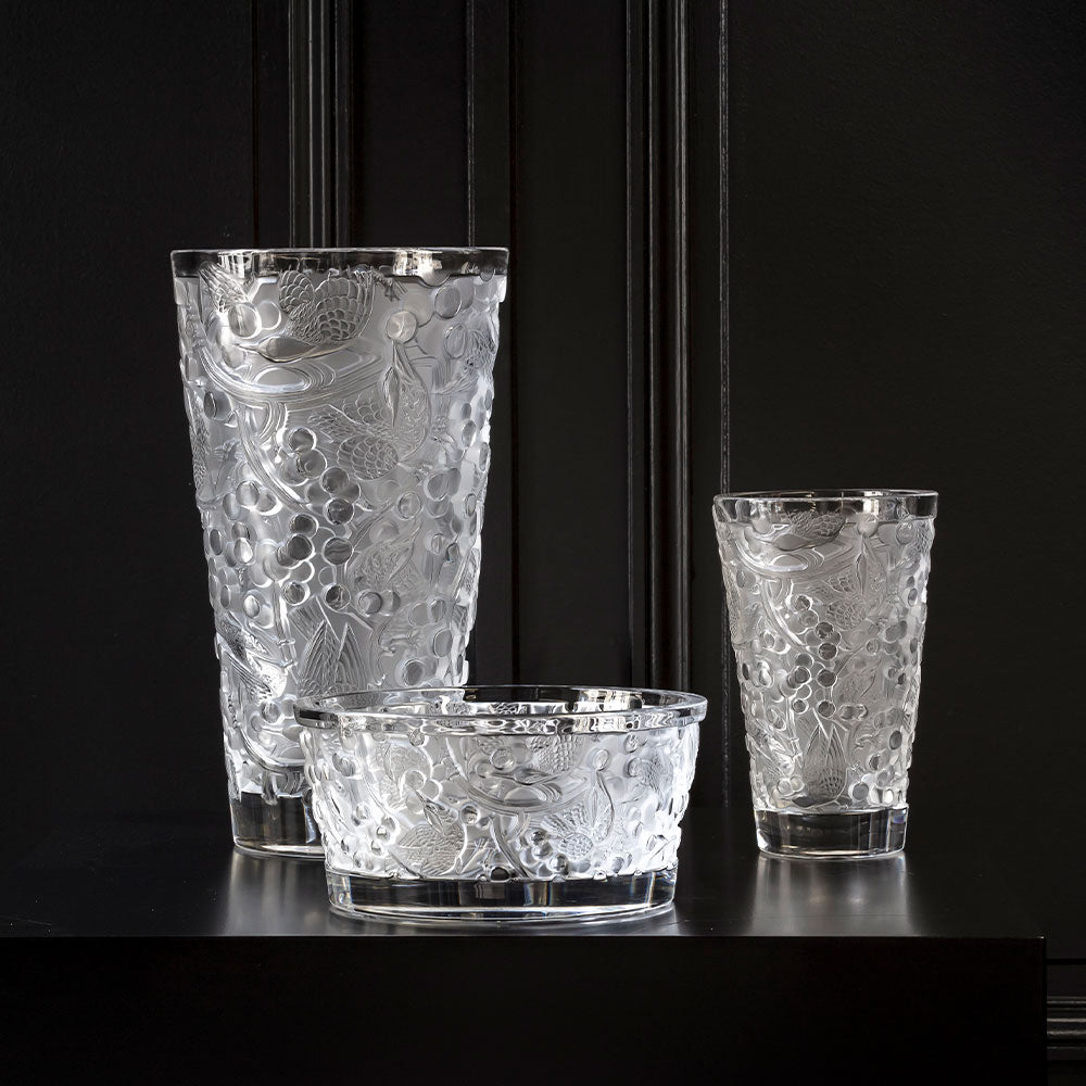 Lalique Merles & Raisins Bowl