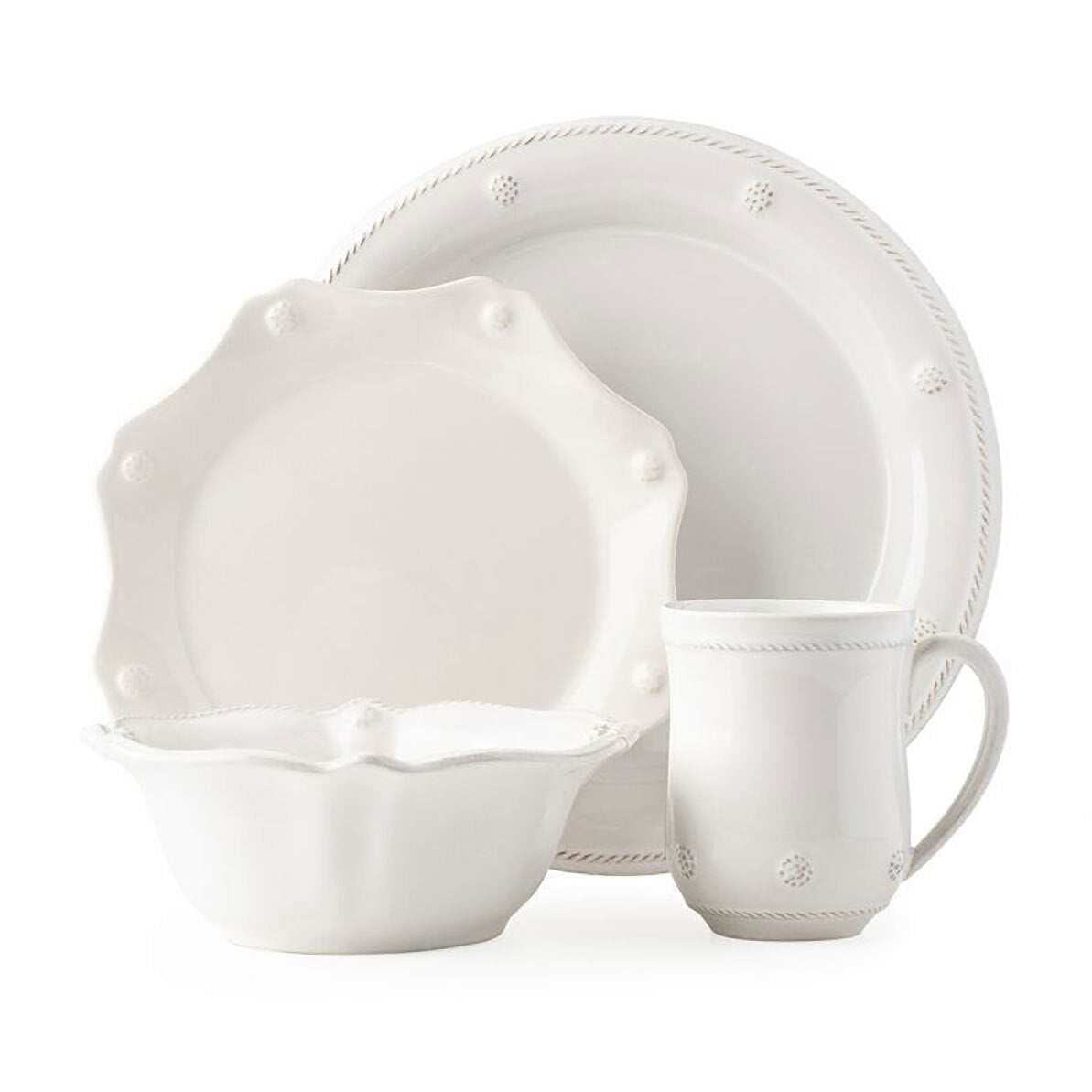 Juliska Berry & Thread 4-Piece Place Setting Basil