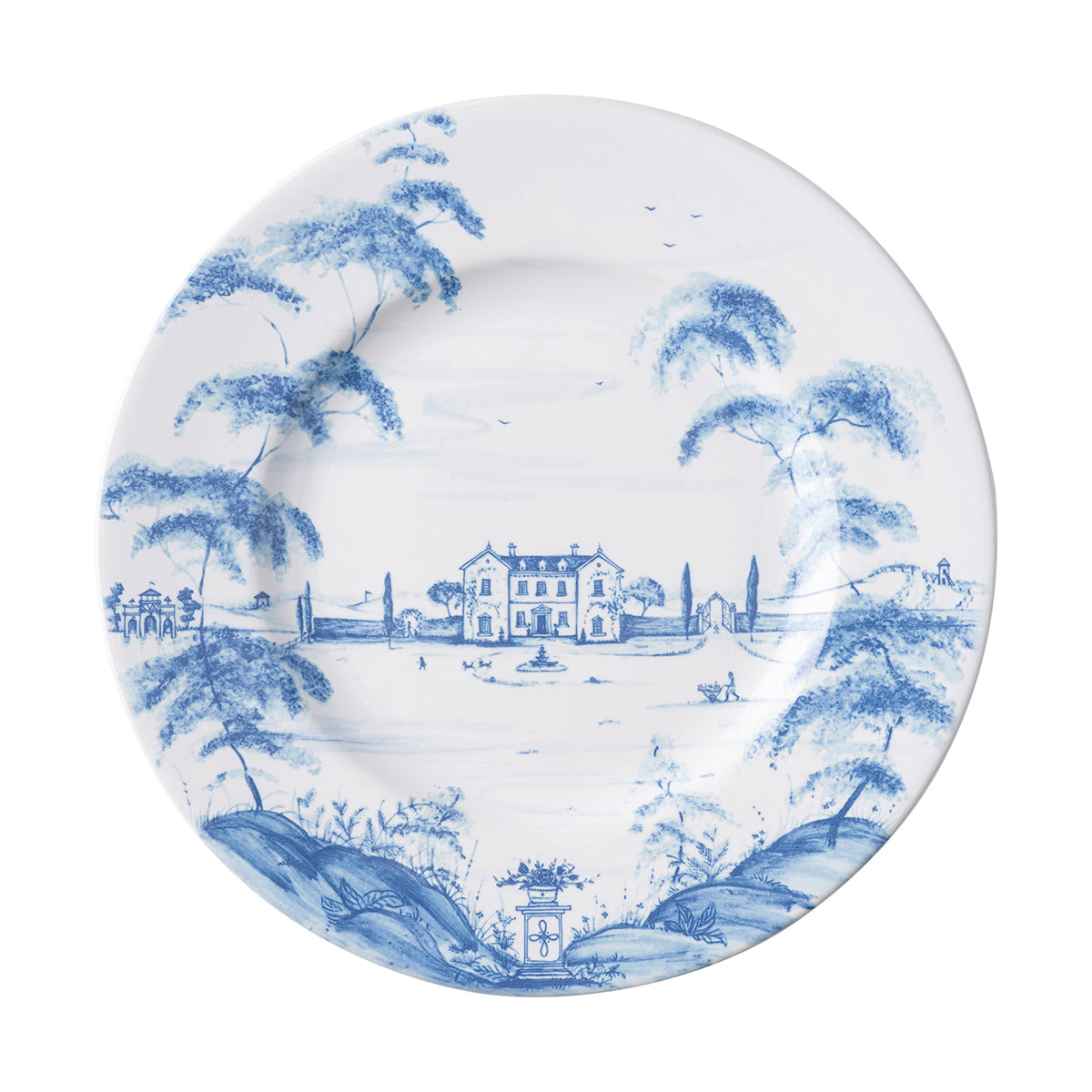 Juliska Country Estate 4pc Place Setting Delft Blue, detail view