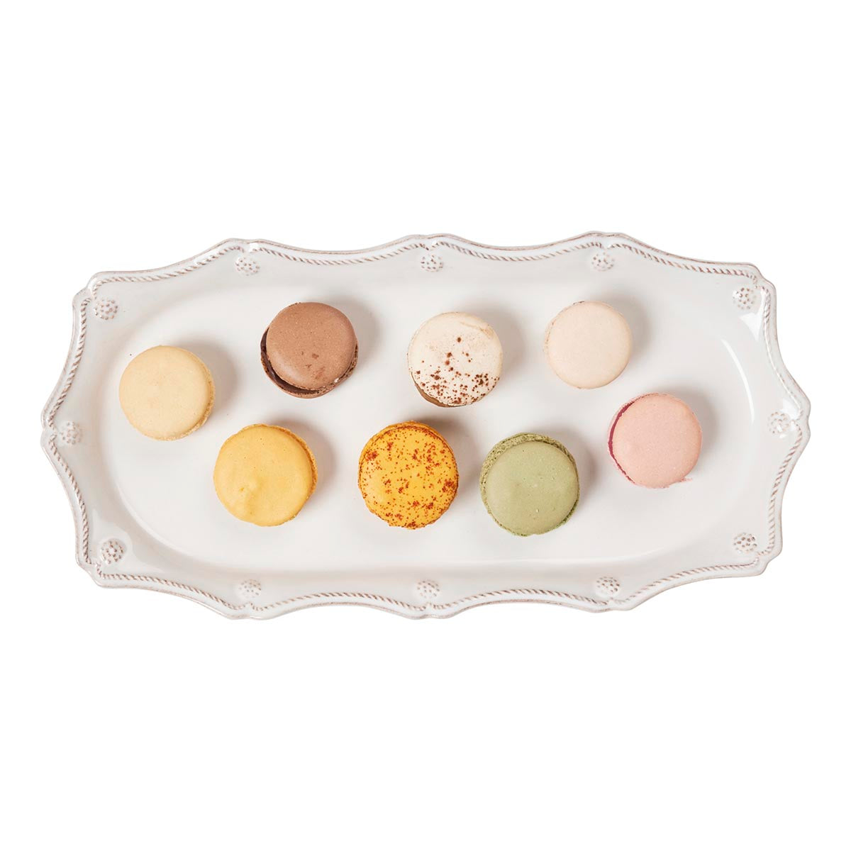 Juliska Berry & Thread Hostess Tray, styled table setting