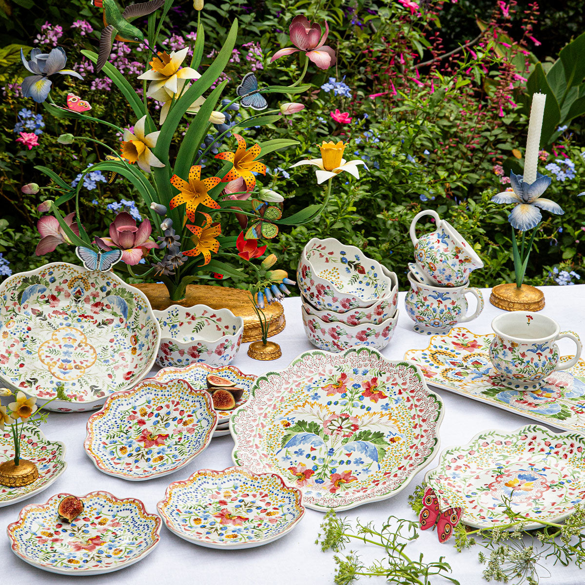 Juliska Sofia 4pc Place Setting, alternate angle
