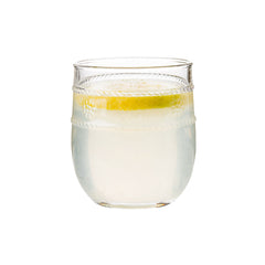 Isabella Acrylic Tumbler Clear, lifestyle styled