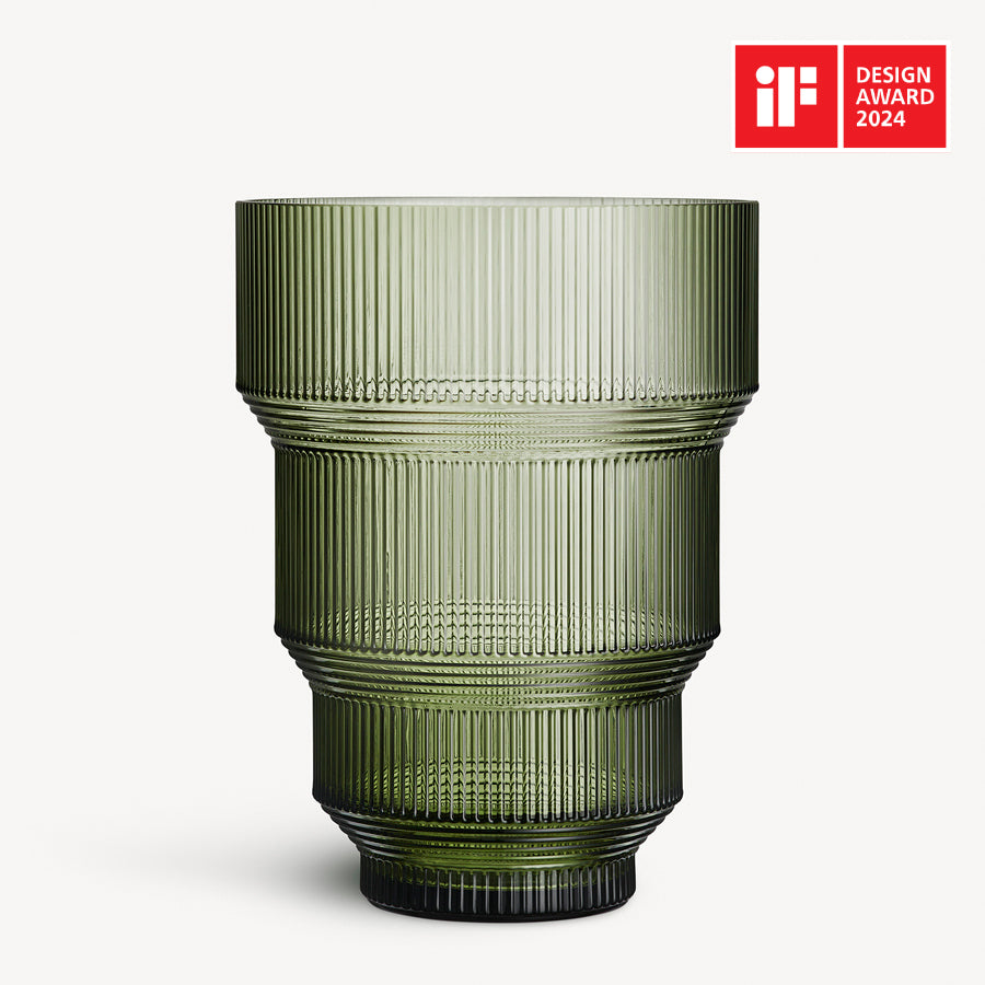 Pavilion Vase - Large - Green - 1