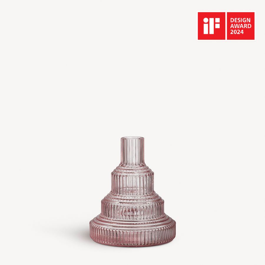 Pavilion Vase - Small - Light Pink - 1