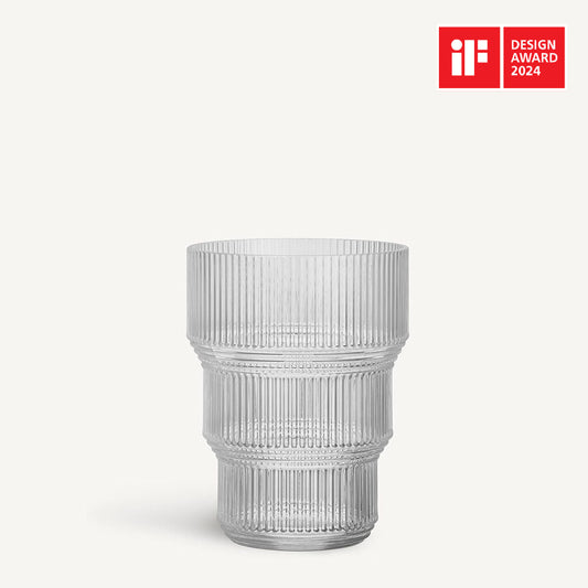 Pavilion Tulip Vase - Clear - 1