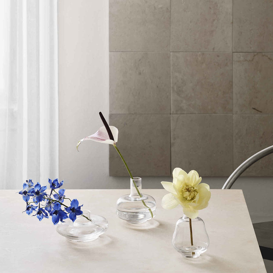 Kappa Vases Clear Mini 3-Pack - 2
