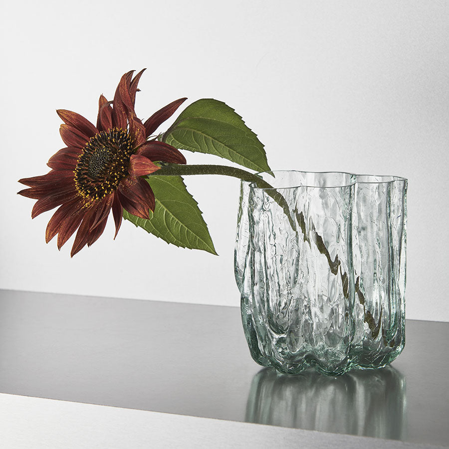 Crackle Vase - Small - Circular - 2