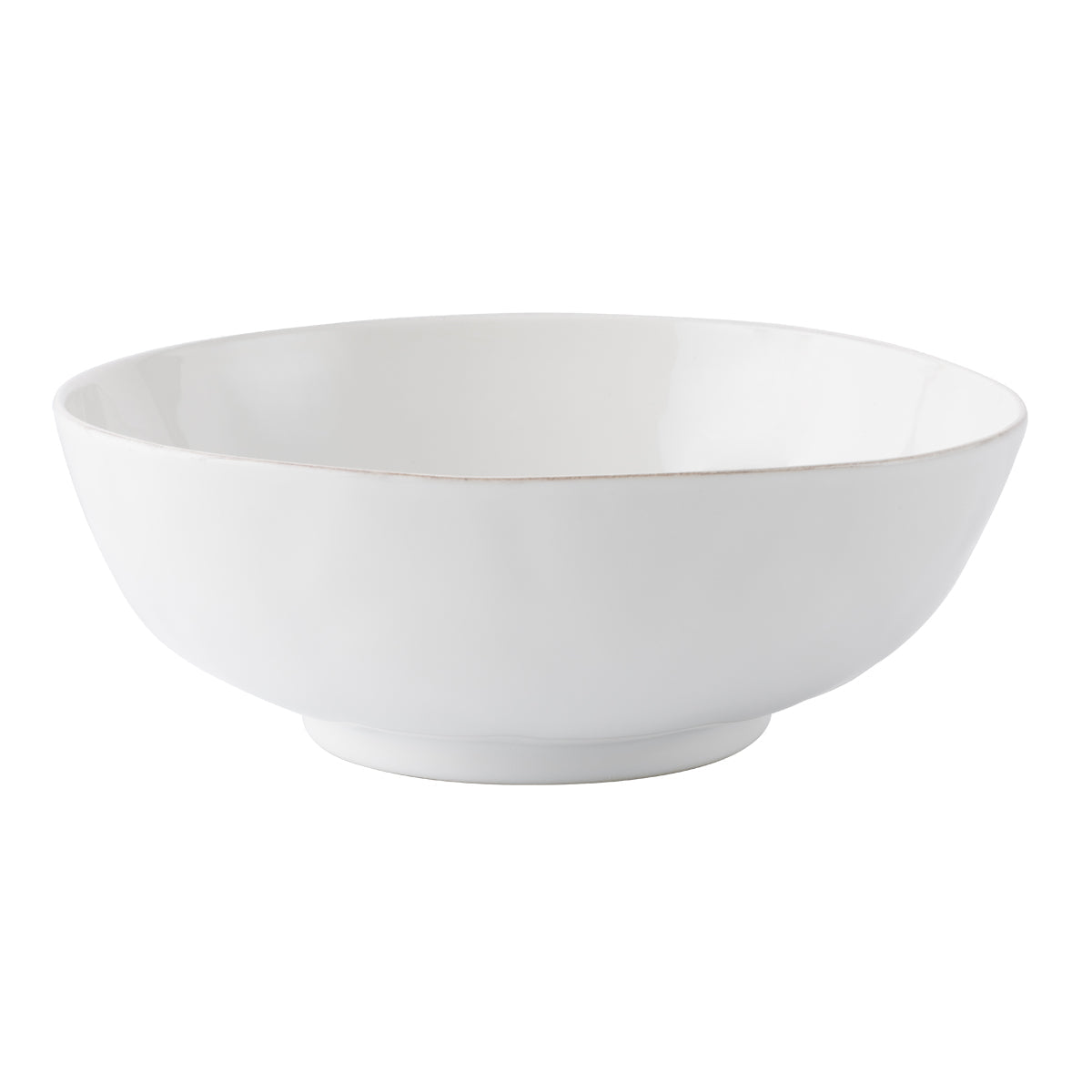 Puro Whitewash 10" Serving Bowl, studio product shot