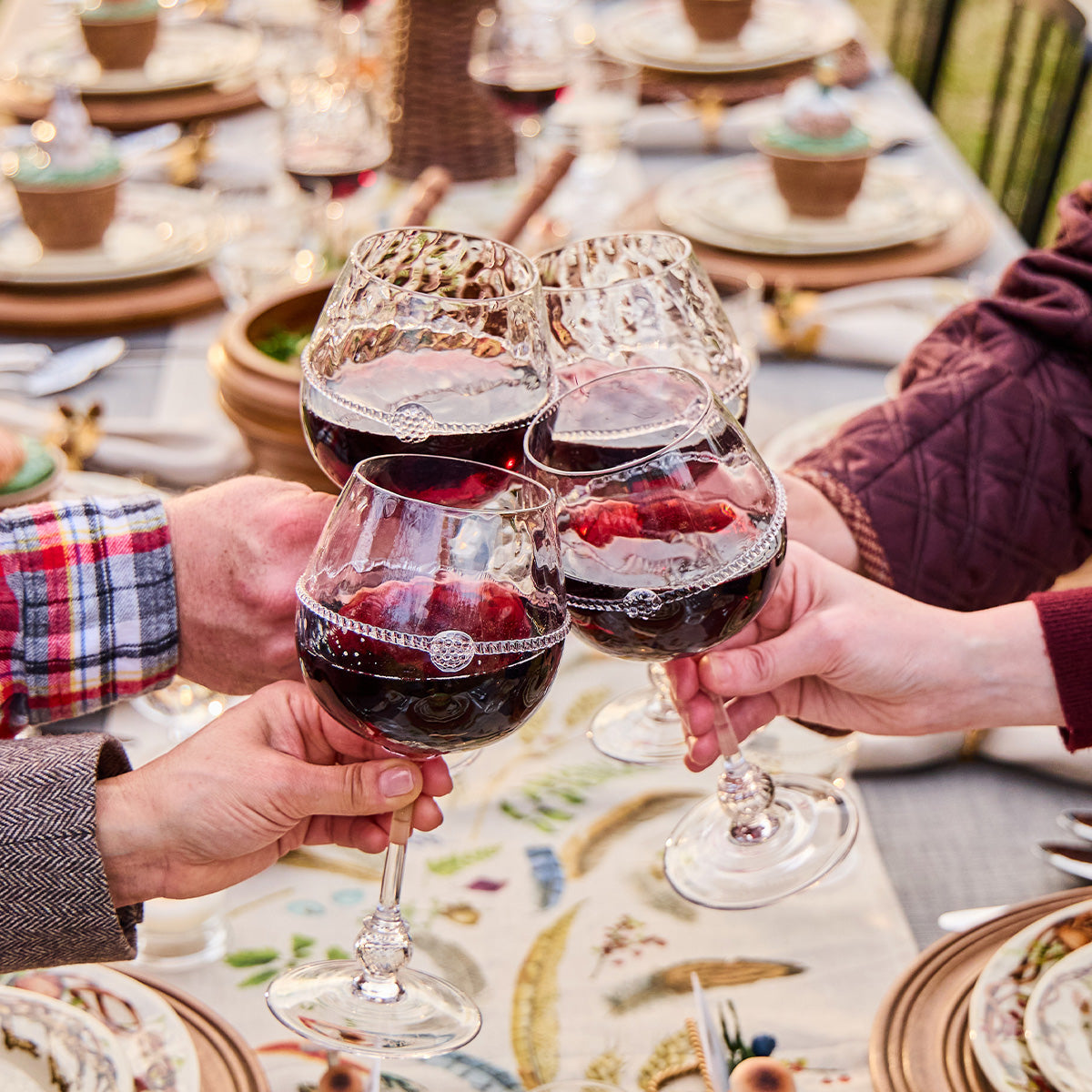 Juliska Graham Red Wine Glass, alternate angle