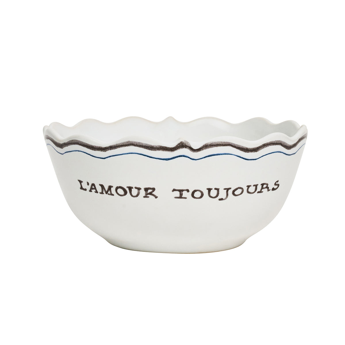 Juliska L'Amour Toujours 16pc Place Setting, lifestyle setting