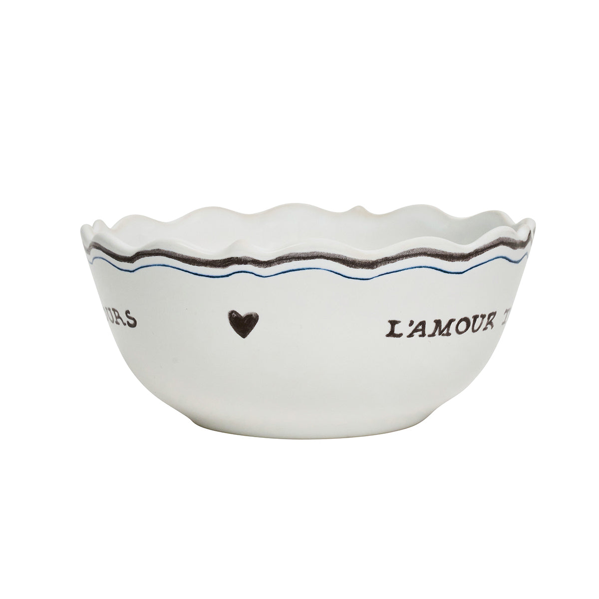 Juliska L'Amour Toujours Cereal Bowl, detail view