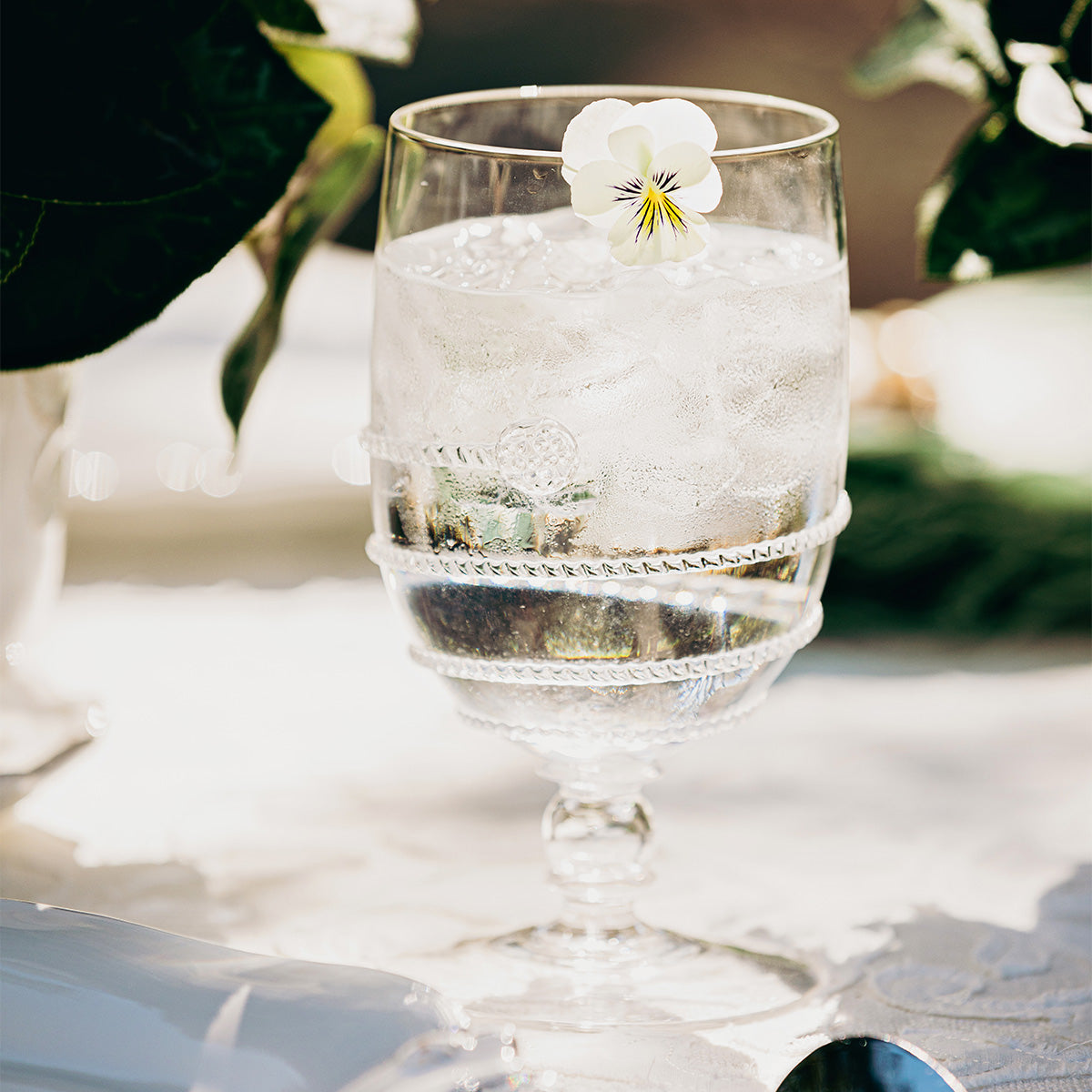 Amalia Footed Goblet, studio shot alternate