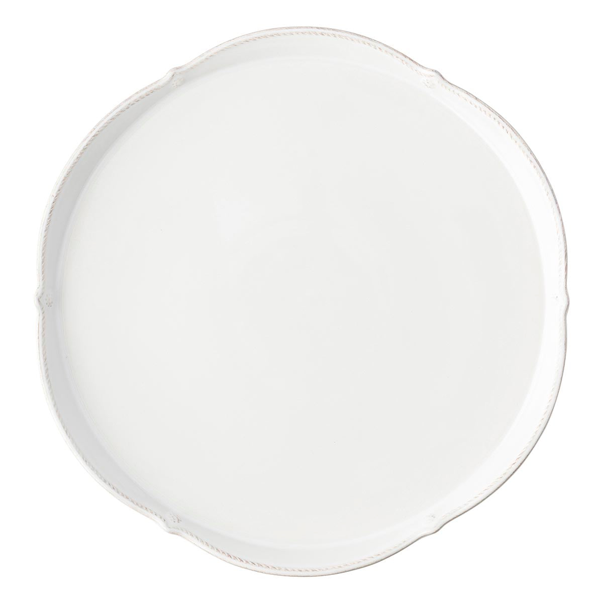 Juliska Berry & Thread Cake Stand - Whitewash, detail view