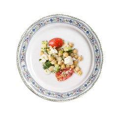 Villa Seville Dessert/Salad Plate, Chambray, styled table setting