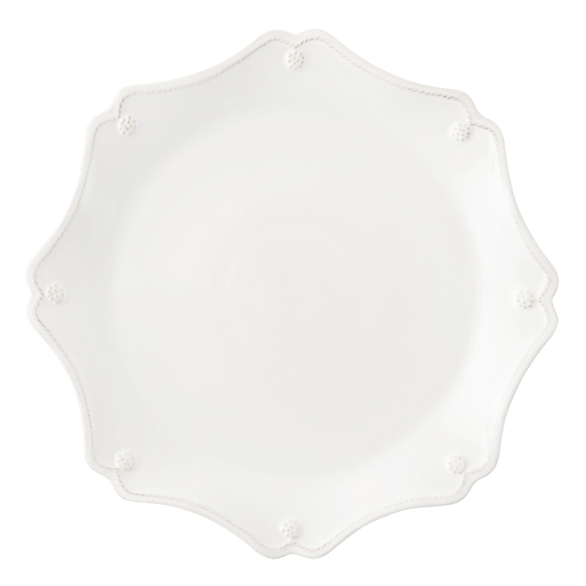 Juliska Berry & Thread Scalloped Charger/Platter - Whitewash