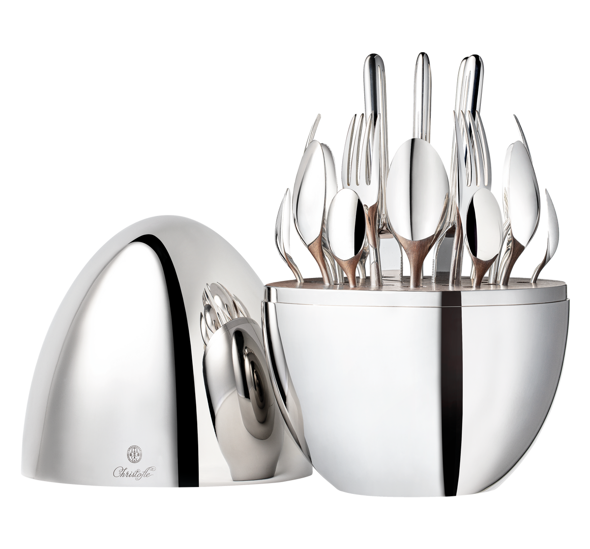 Christofle Mood Flatware Set 24-Piece Set