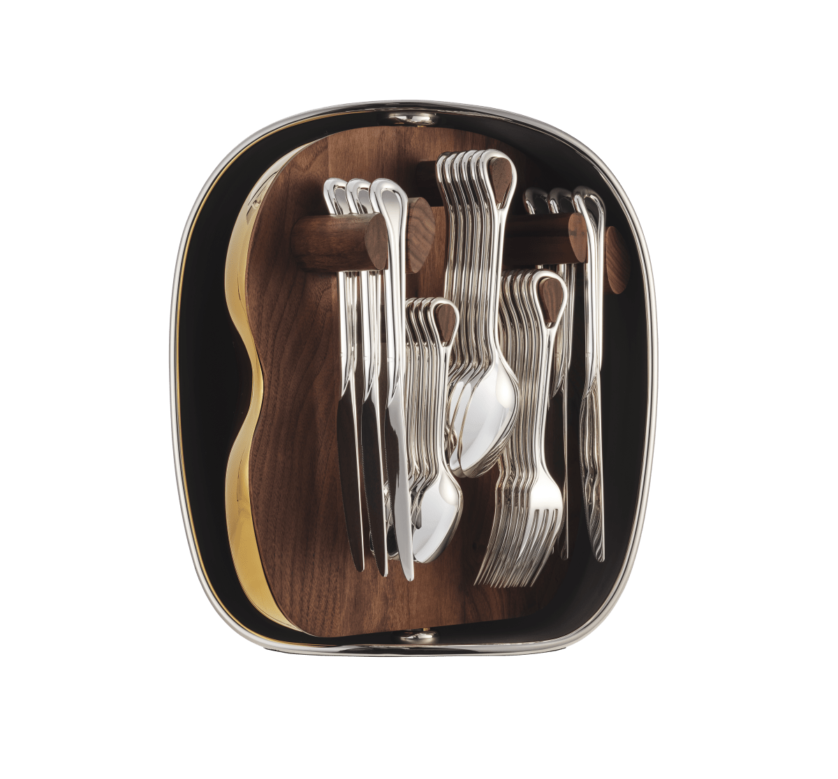 Christofle Carrousel 24-Piece Silver-Plated Flatware Set for 6