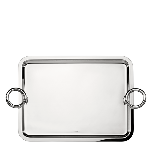 Vertigo Medium Silver-Plated Tray
