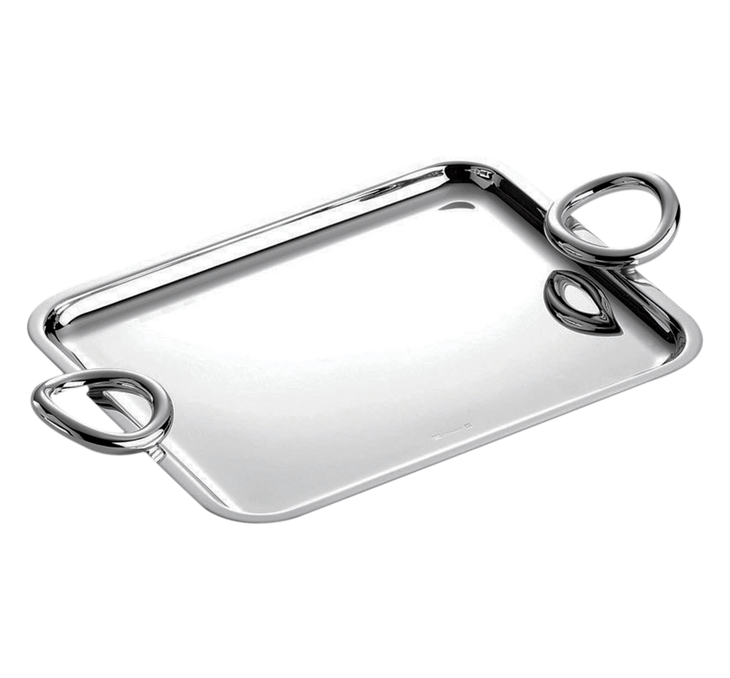 Vertigo Small Silver-Plated Tray