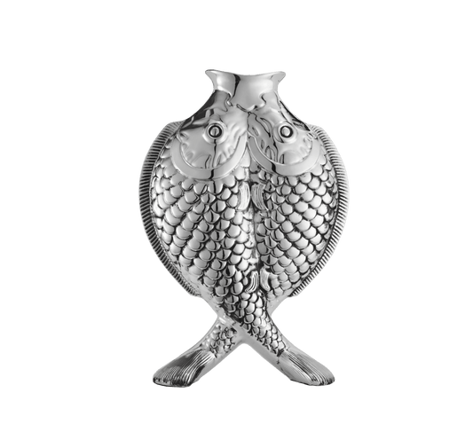 Christofle Les Collections Historiques Fish Vase