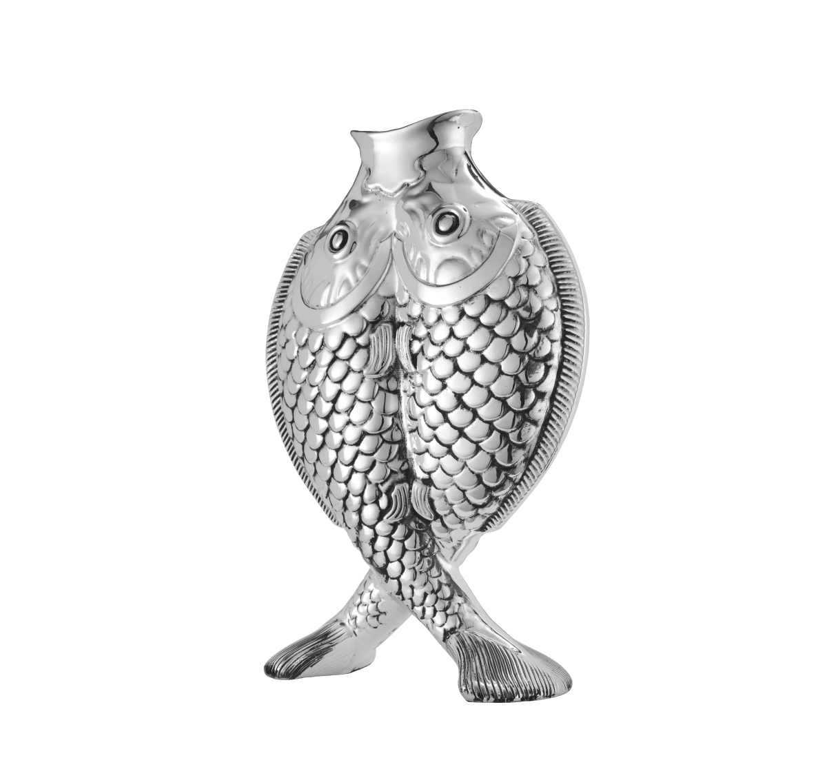 Christofle Fish Vase top view