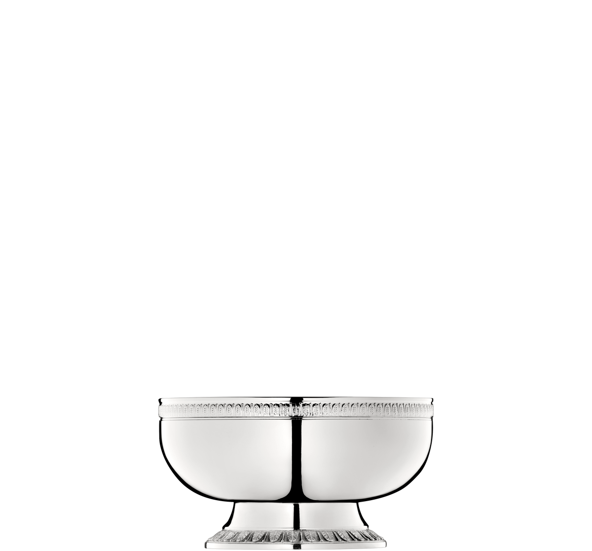 Christofle Malmaison Silver-Plated Pedestal Bowl