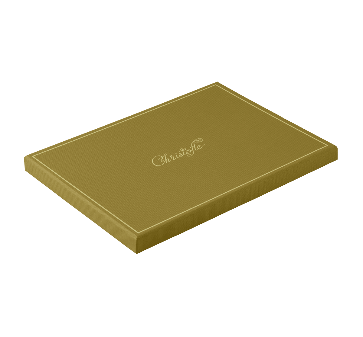 Christofle Club Imperial Green Rectangular Tray