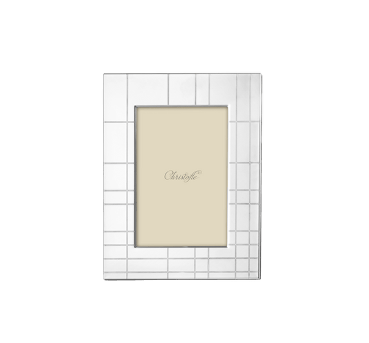 Christofle Graphik Picture Frame front view