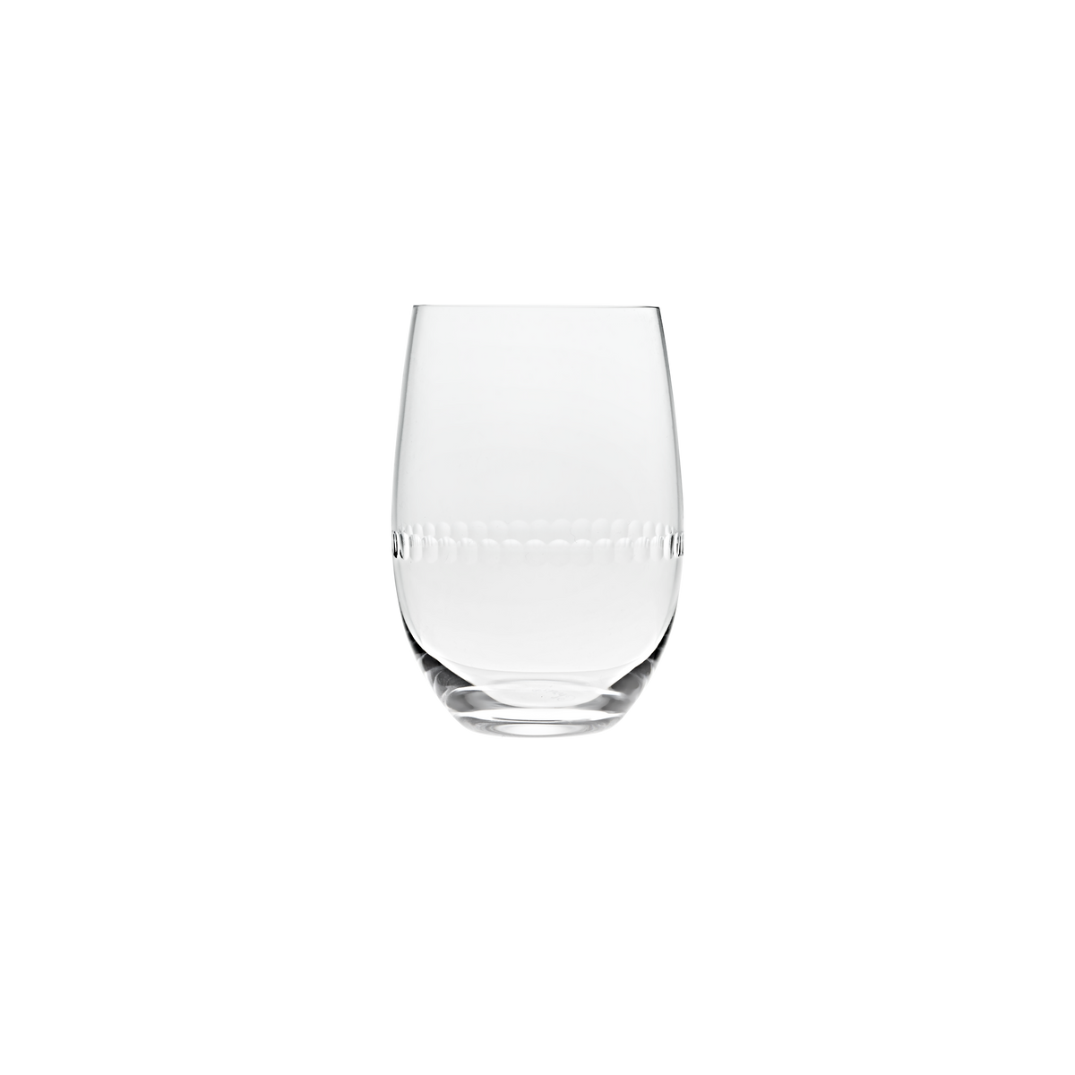 Christofle Perles crystal water goblets