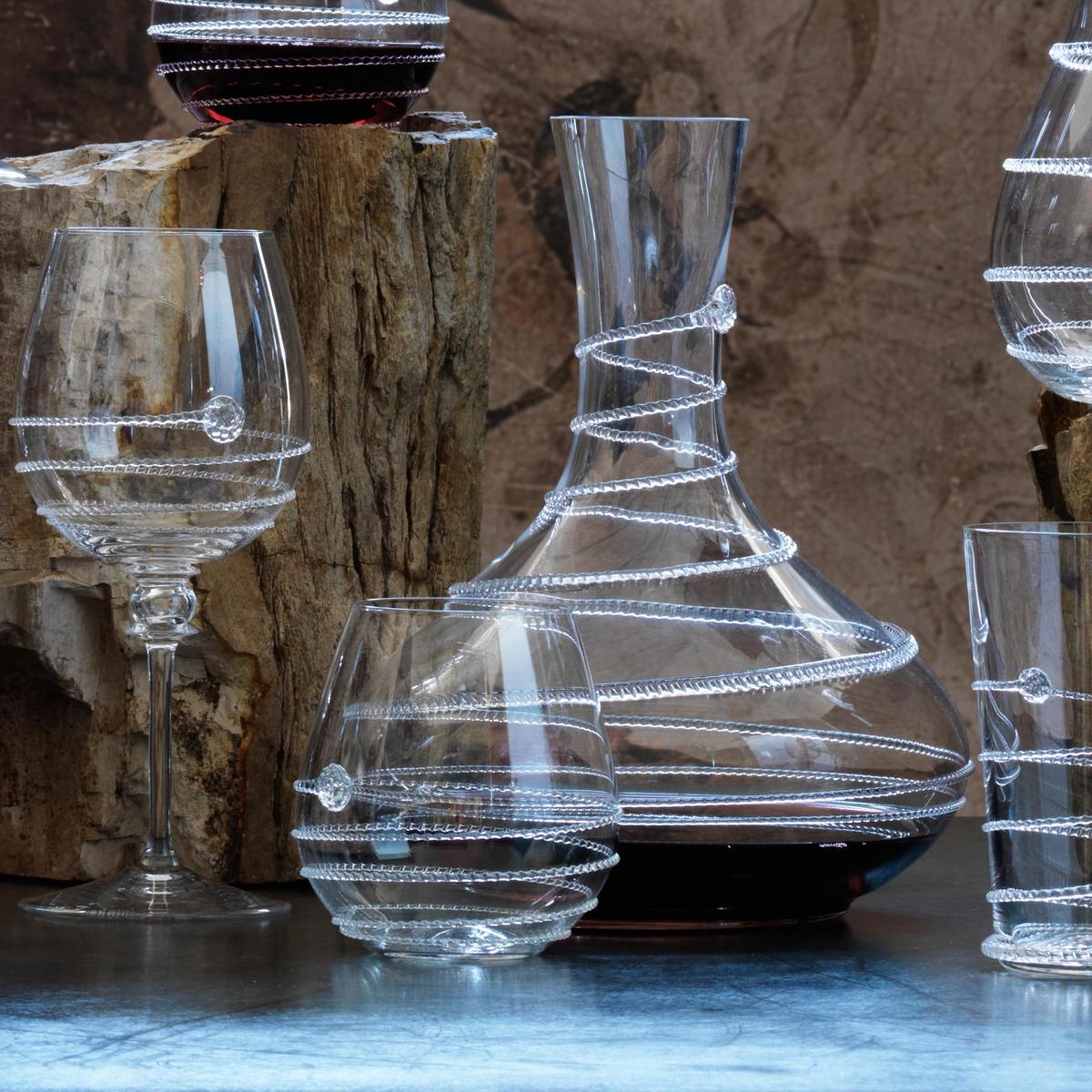 Amalia Wine Decanter, detail view