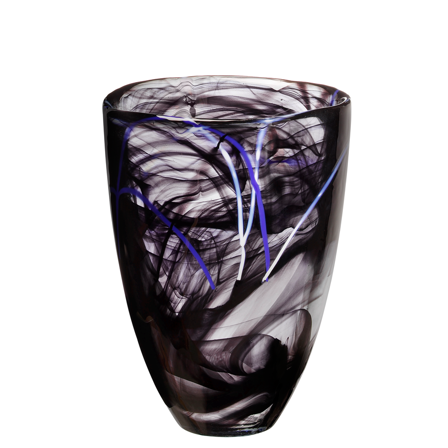 Contrast Vase - Black