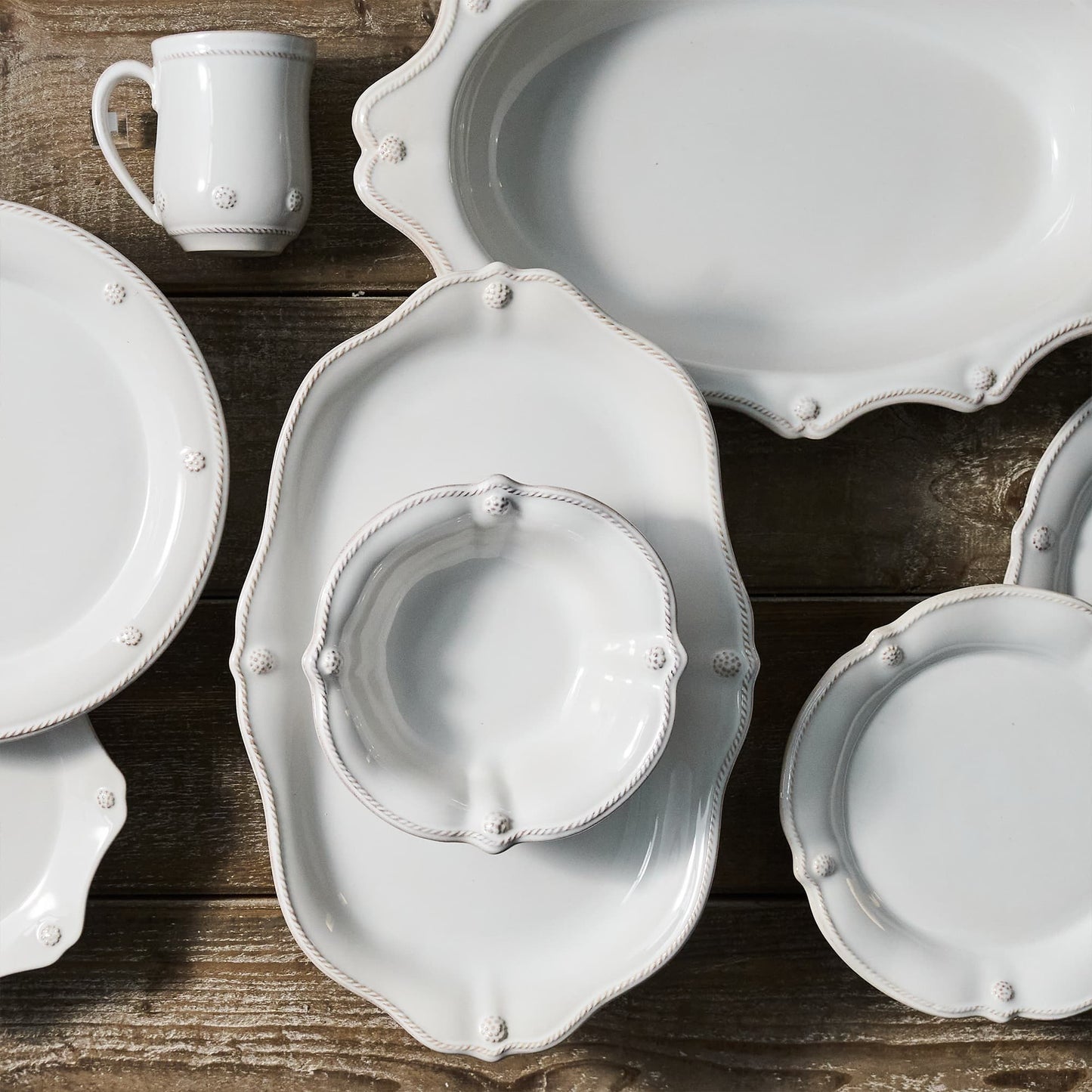 Juliska Berry & Thread collection, dinnerware