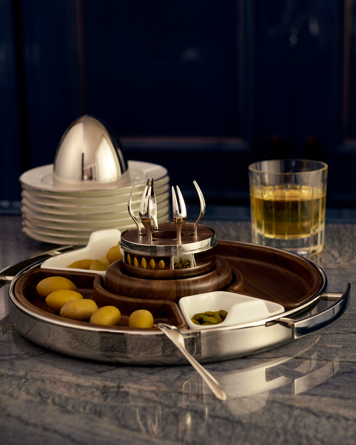 Christofle MOOD Yummy cocktail fork set
