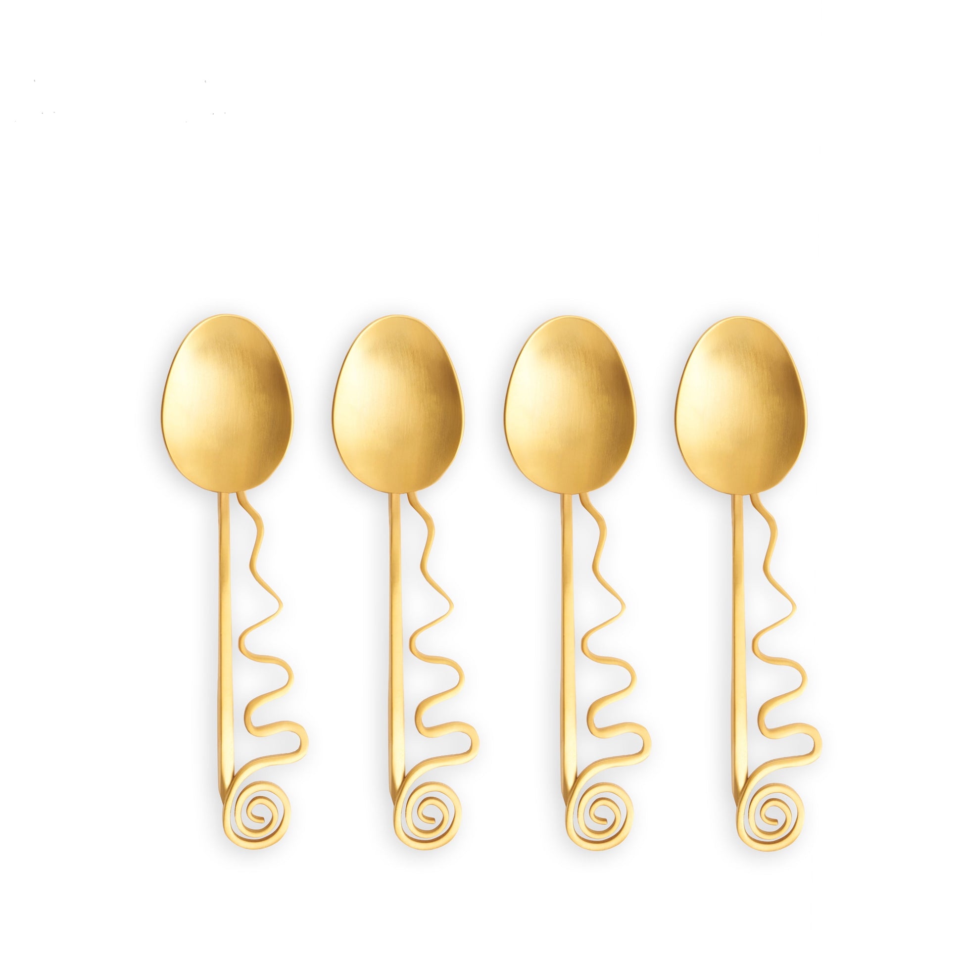 Spirale Cocktail Spoons Set of 4
