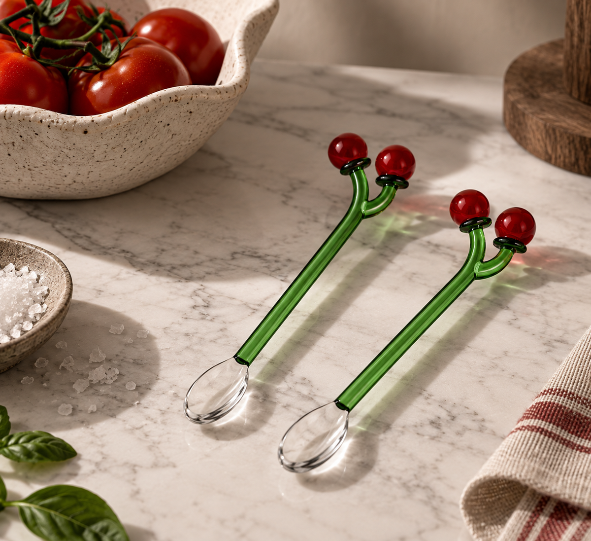 Ichendorf Vegetables Set of 2 Spoons, Tomatoes