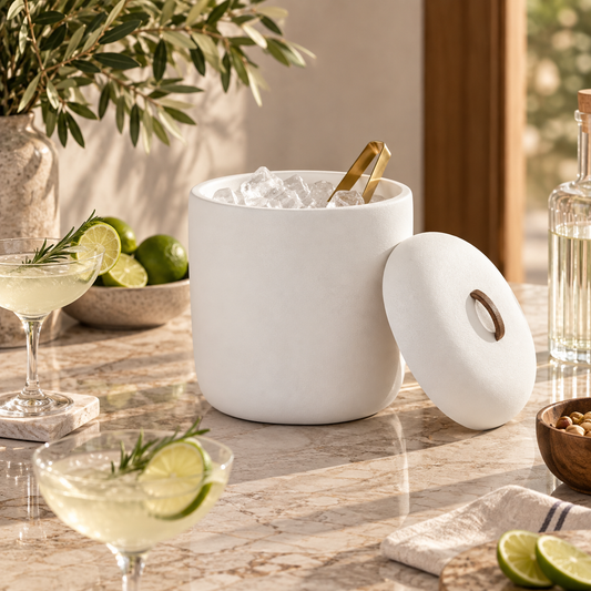 Tina Frey Cuadrado Lidded Ice Bucket
